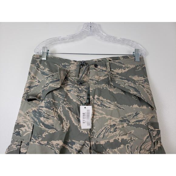 (M5) APECS Air Force Tiger Stripe Camo Trousers Mens Size S Environmental - Picture 2 of 9